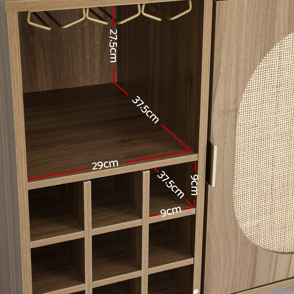 Anya Sideboard with Wine Rack