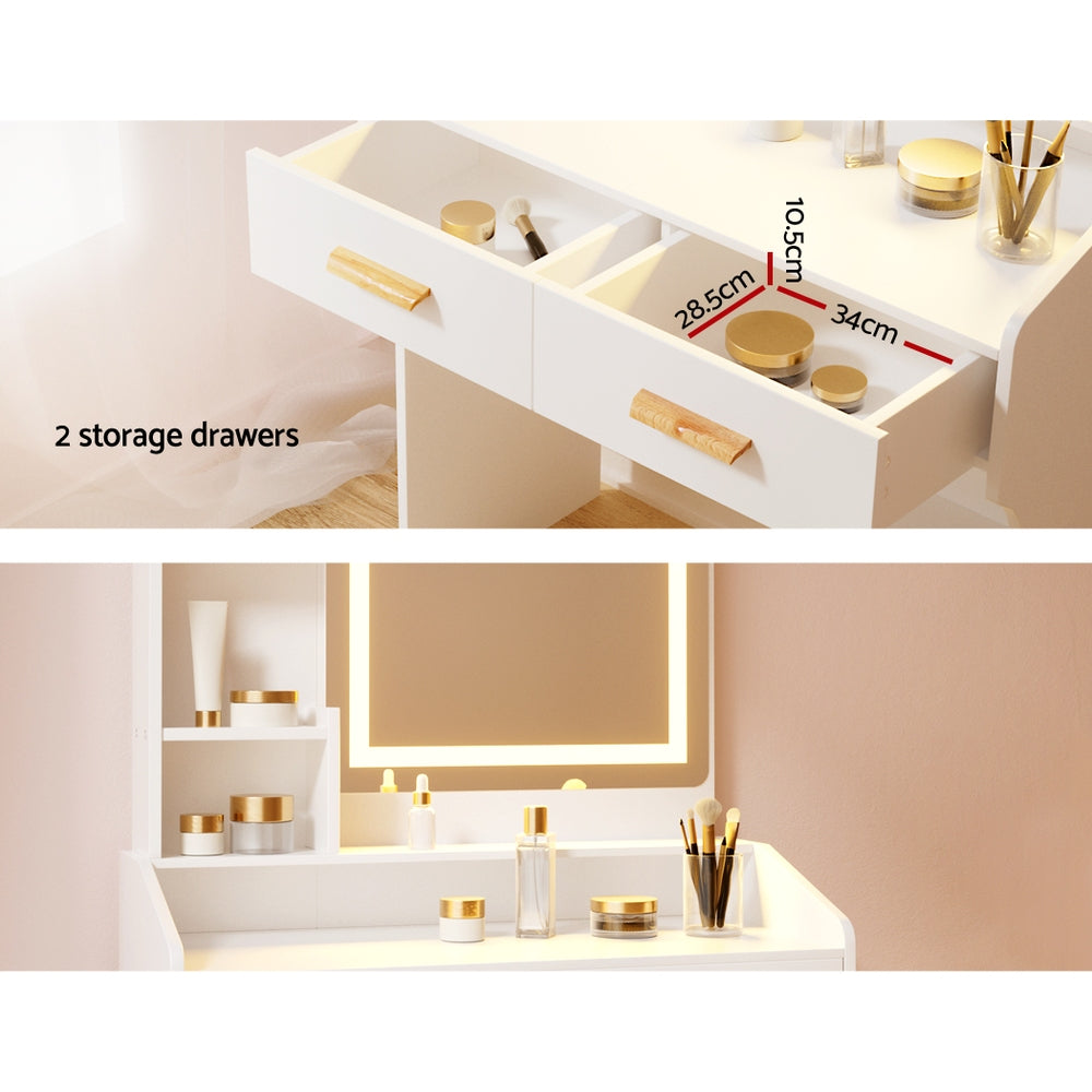 Doris Dressing Table with Stool