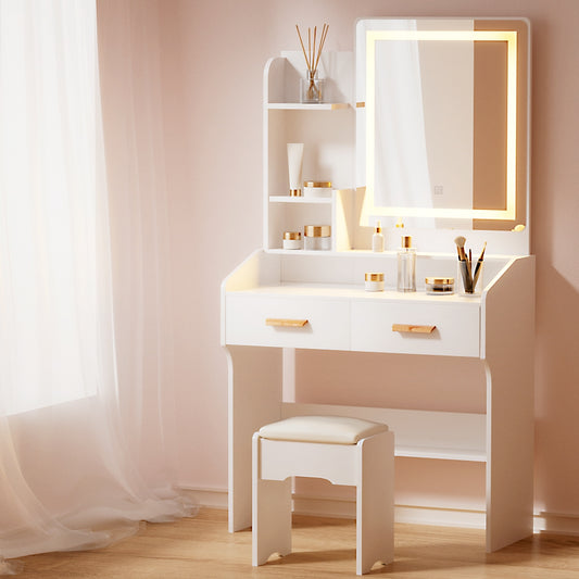 Doris Dressing Table with Stool