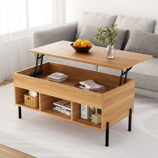 Artiss Oak Lift-top Coffee Table