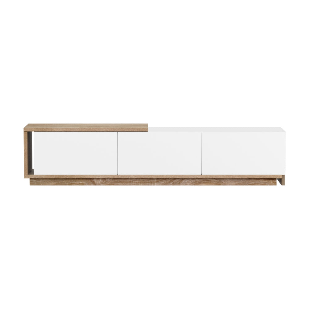 Artiss Extendable White Oak TV Cabinet