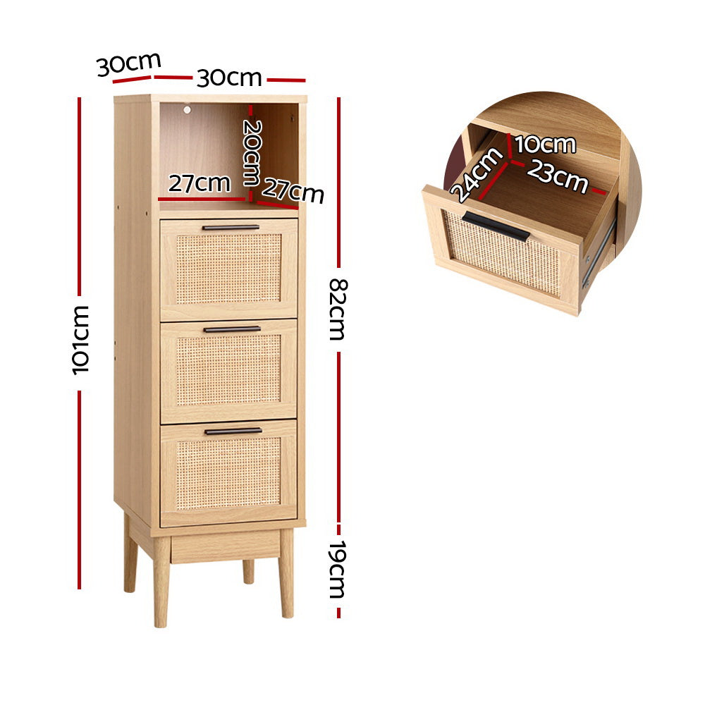 Briony Chest of Drawers with Shelf