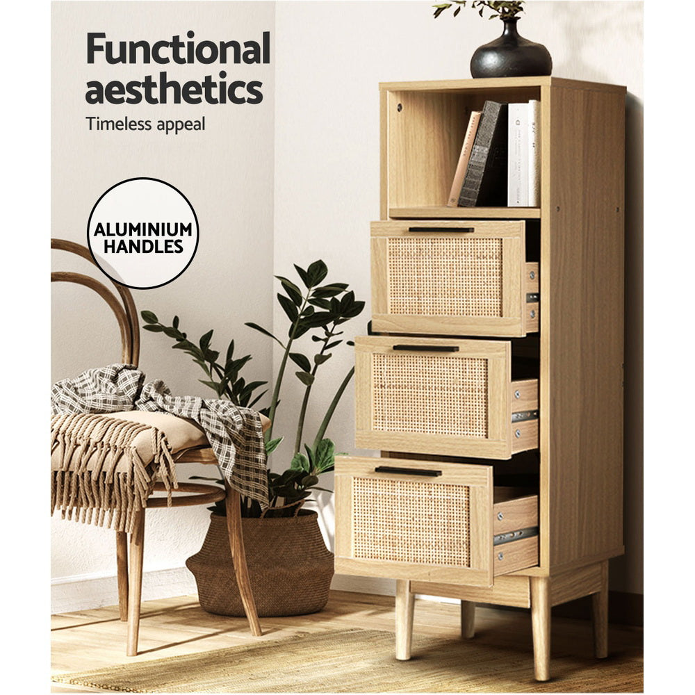 Briony Chest of Drawers with Shelf