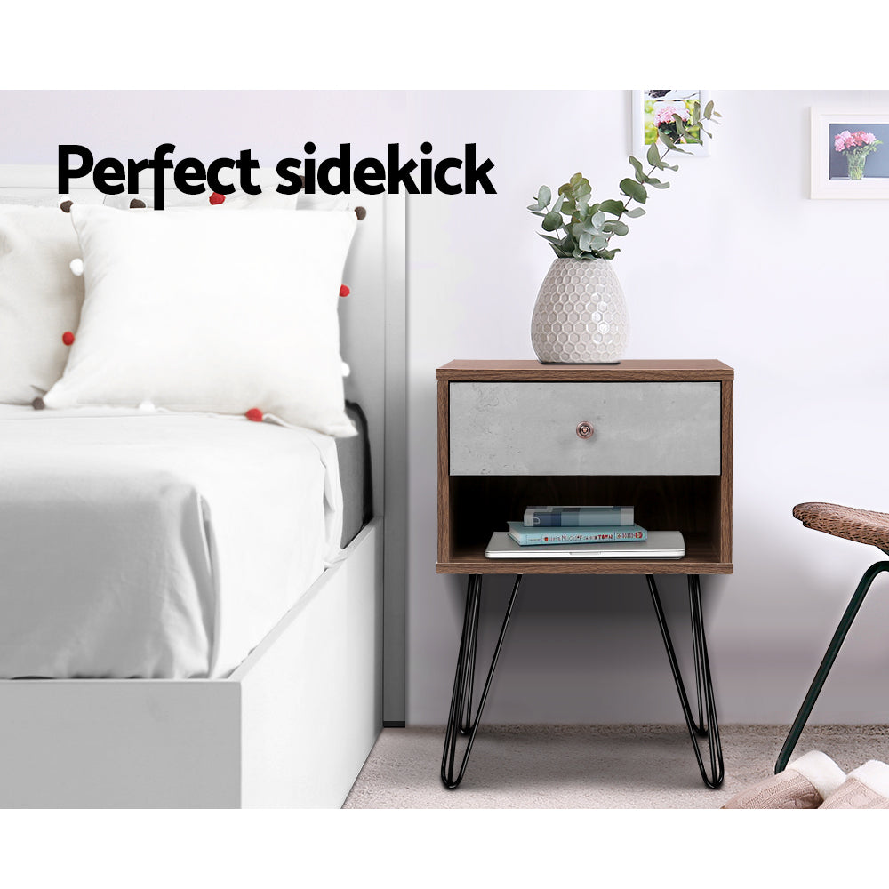 Lars Bedside Table