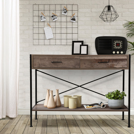 Marconi 2 Drawer Console Table