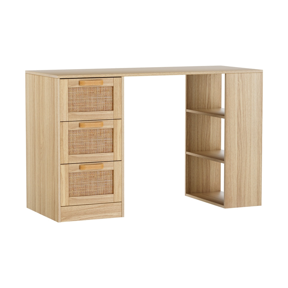 Rattan 120cm Computer Desk
