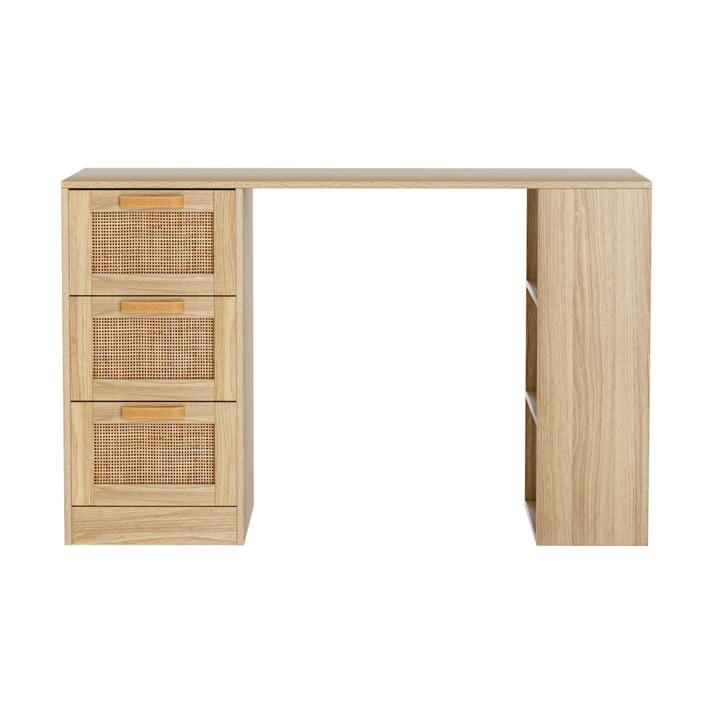 Rattan 120cm Computer Desk