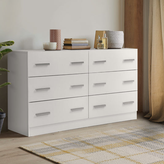 Veda White Chest of Drawers