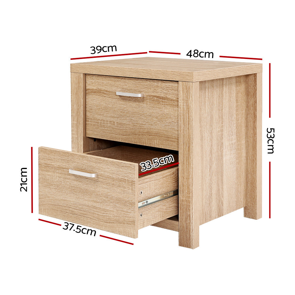 Maxi Pine Bedside Table