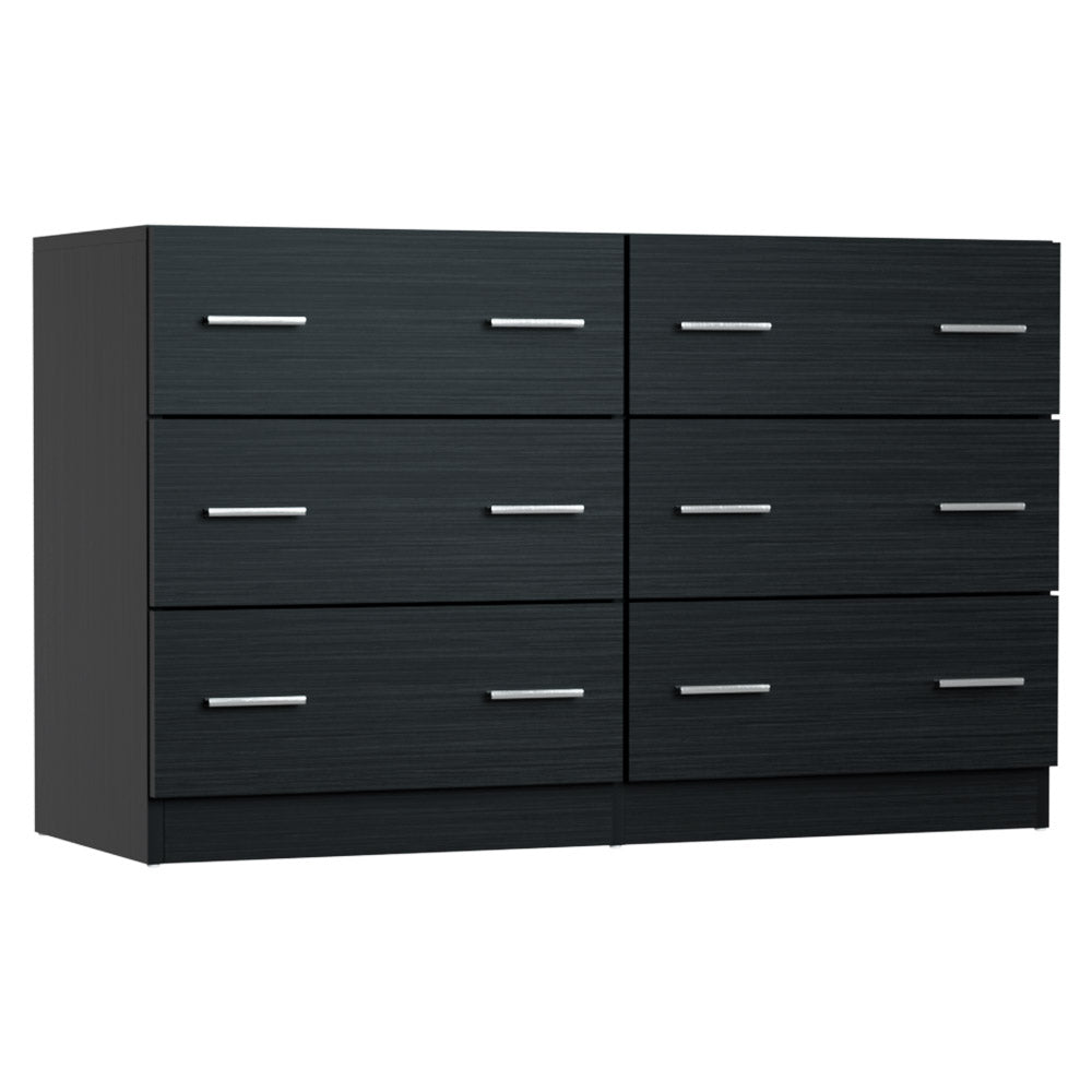 VEDA Black Chest of Drawers