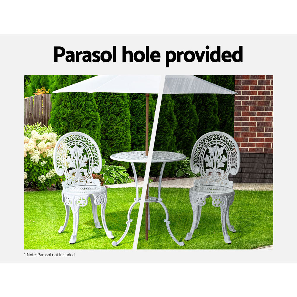 Gardeon 3 Piece Bistro Set