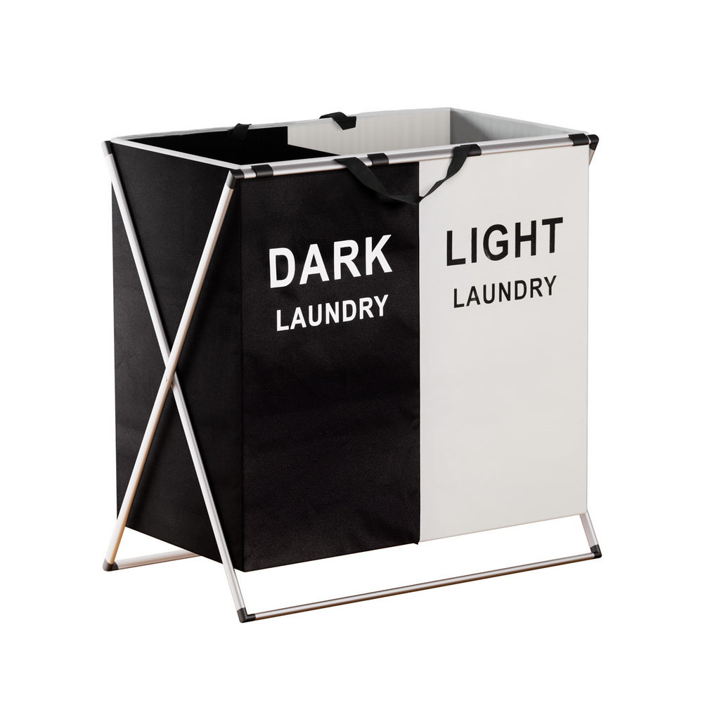 2 Section Laundry Basket