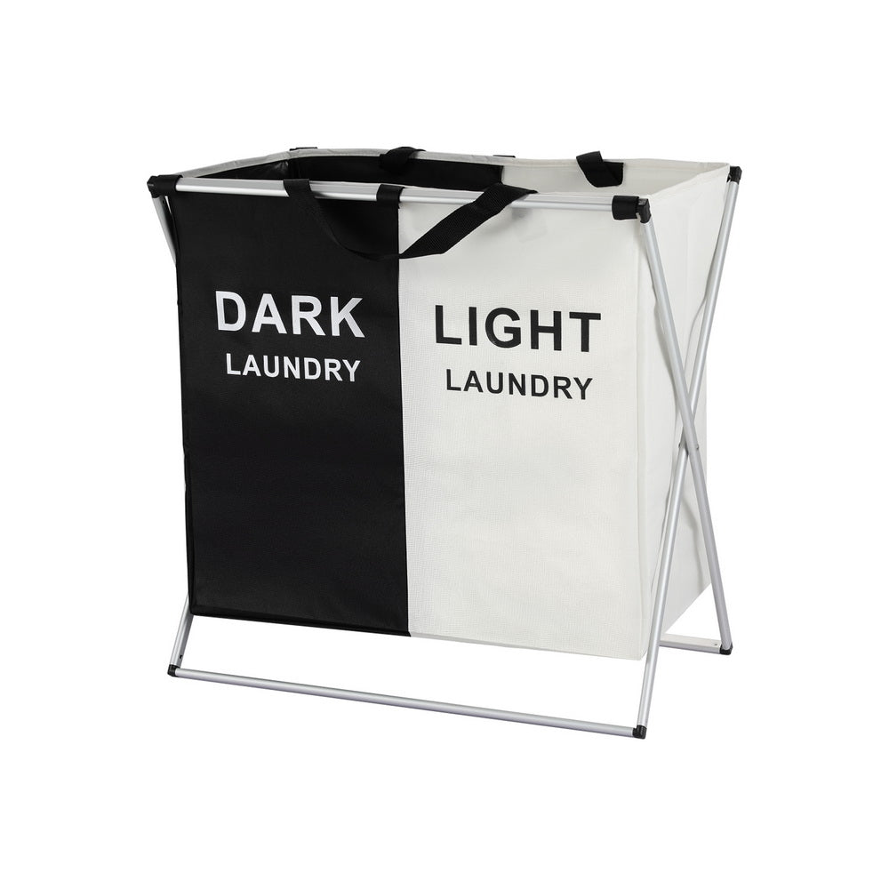 2 Section Laundry Basket