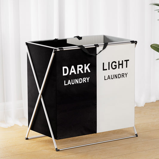 2 Section Laundry Basket