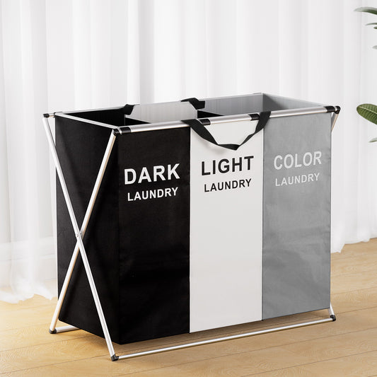 3 Section Laundry Basket