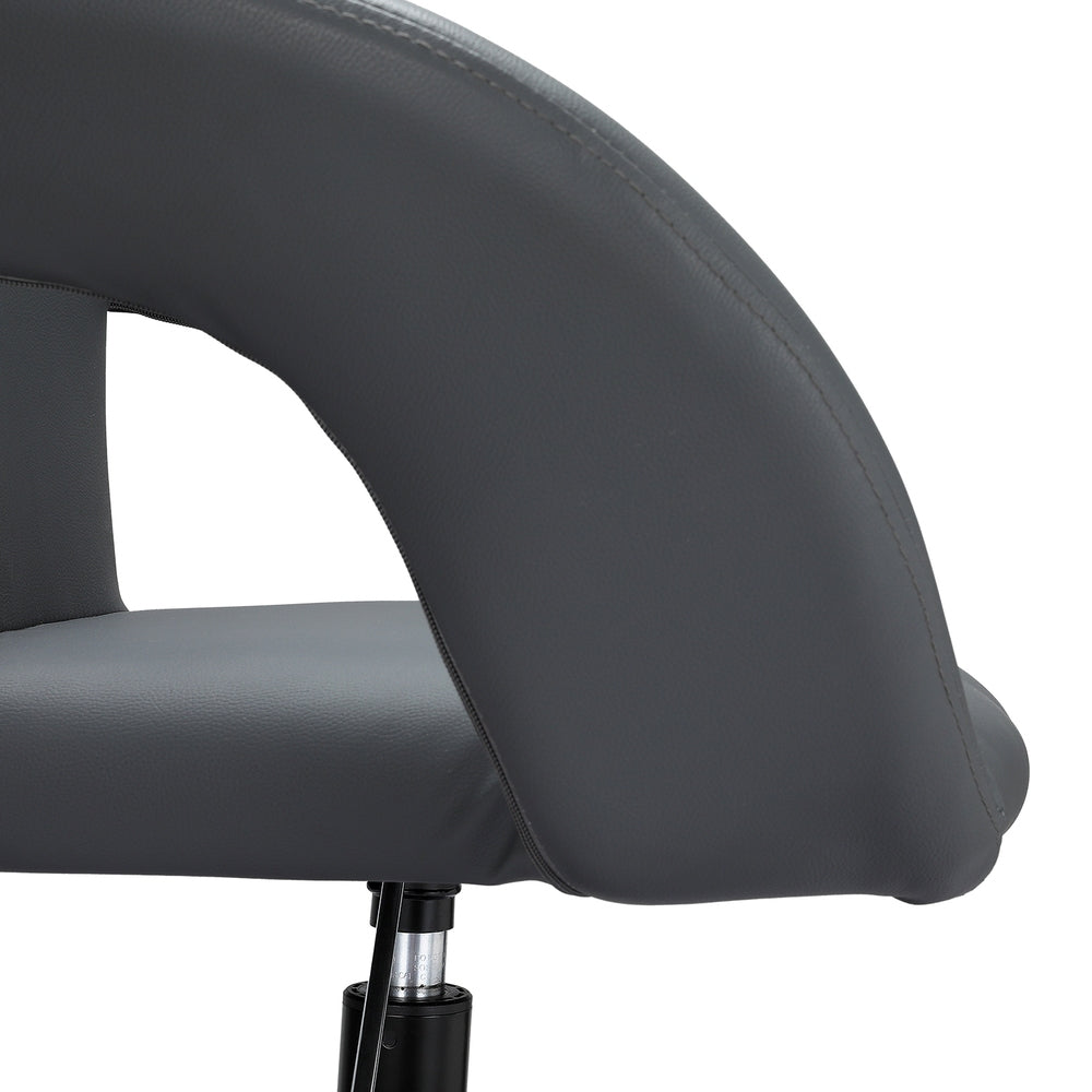 Mid Back Grey Office Chair