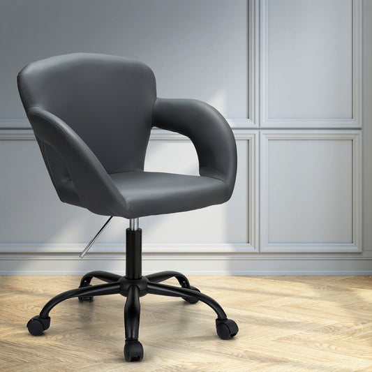 Mid Back Grey Office Chair