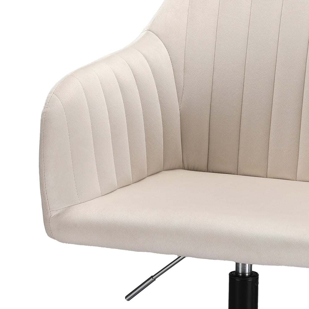 Artiss Velvet Mid Back Office Chair