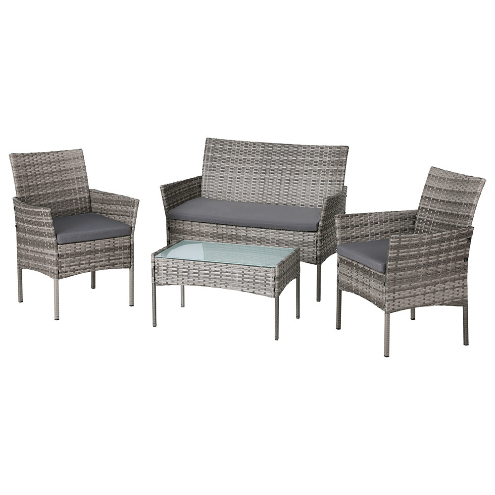 Gardeon 4 Seater Outdoor Sofa Set