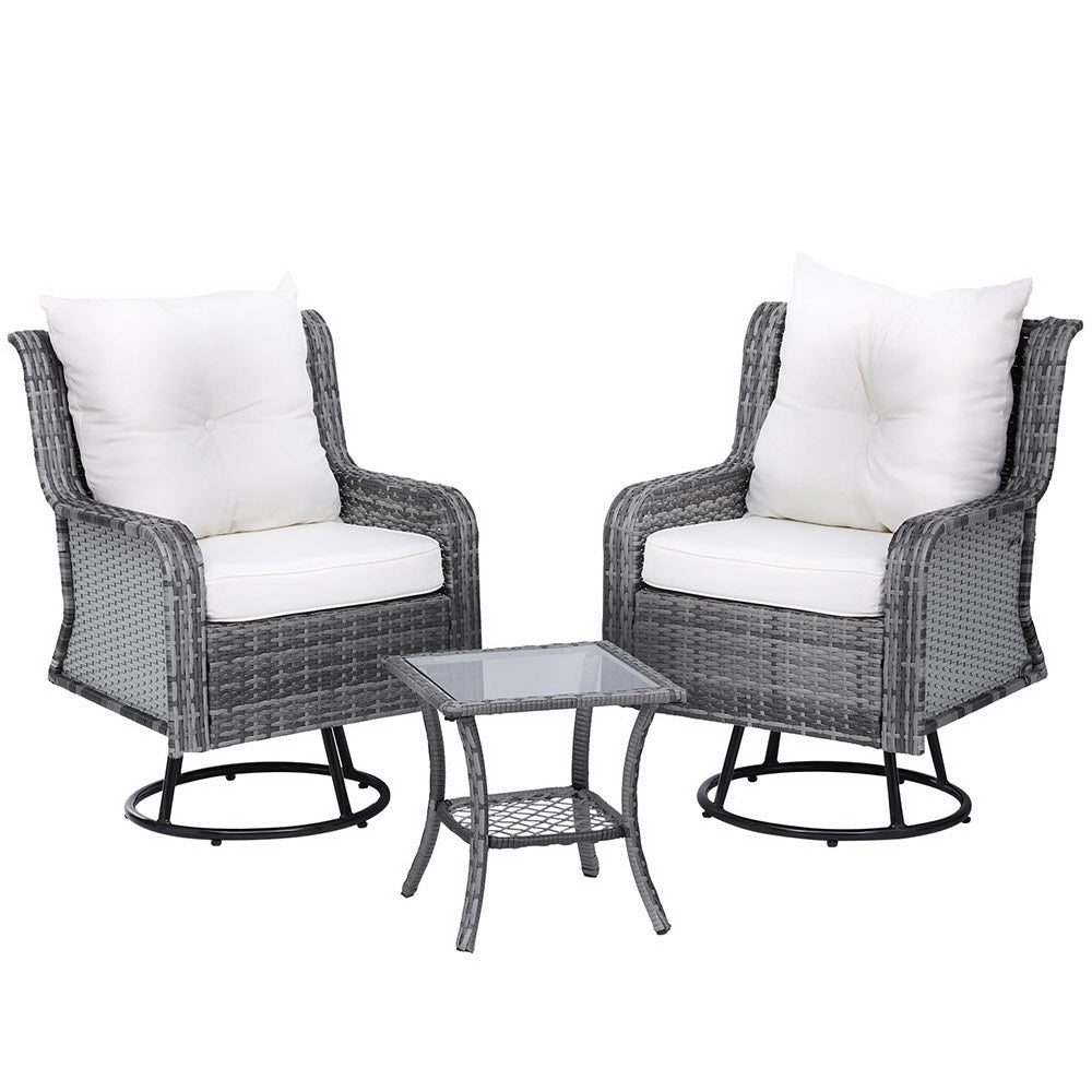 Gardeon 3 Piece Outdoor Lounge Set