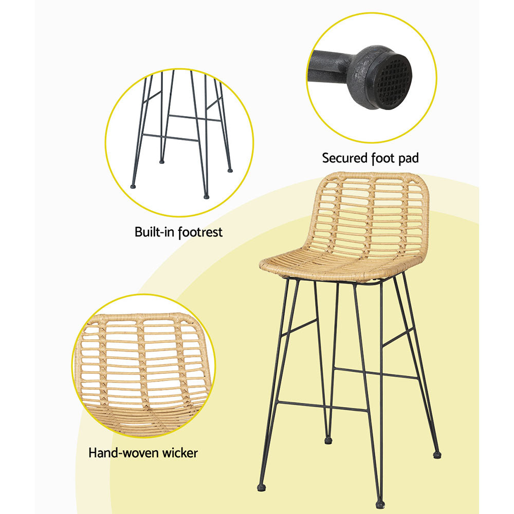 Gardeon 3 Piece Outdoor Bar Set