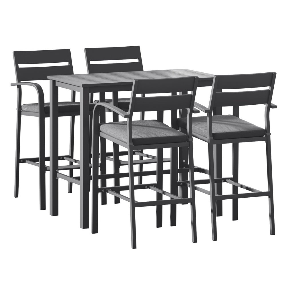 Gardeon 5 Piece Outdoor Bar Set