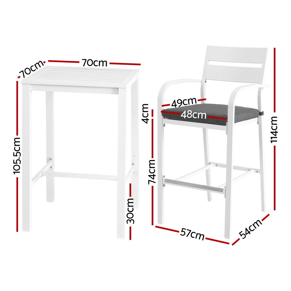 Gardeon Outdoor Bar/Bistro Set