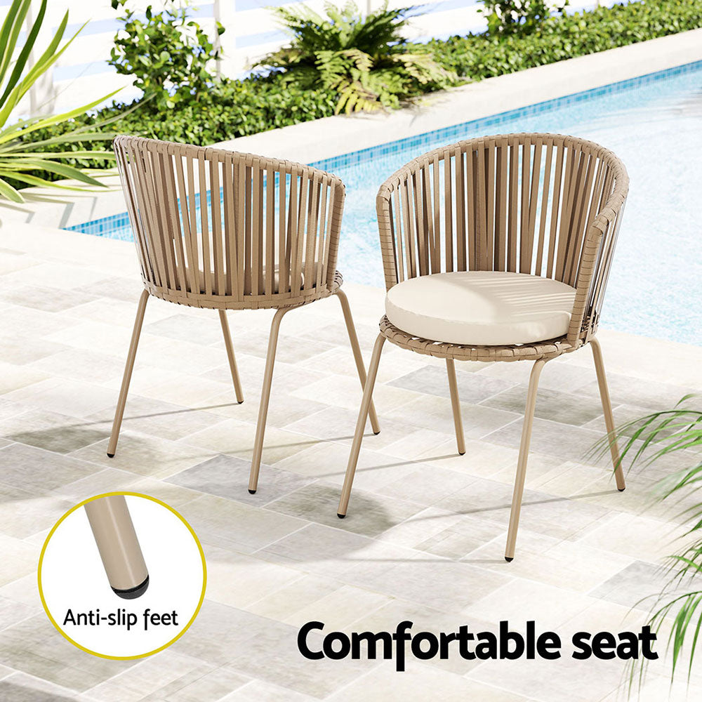 Gardeon 3 Piece Outdoor Bistro Set