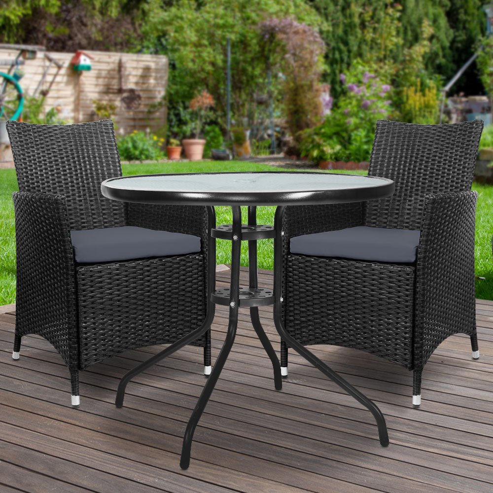 Idris 3 Piece Bistro Set