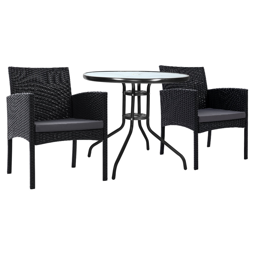 Ezra 3 Piece Bistro Set