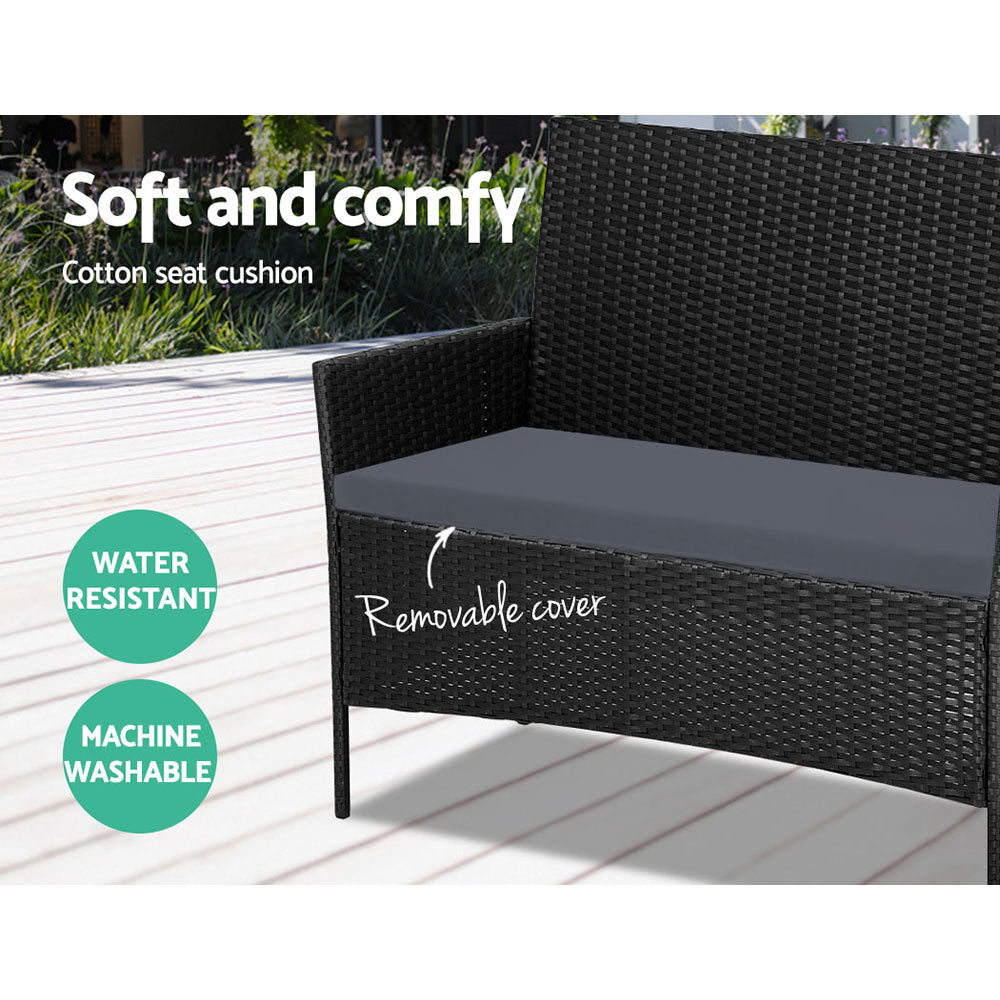 Gardeon 4 Seater Outdoor Sofa Set