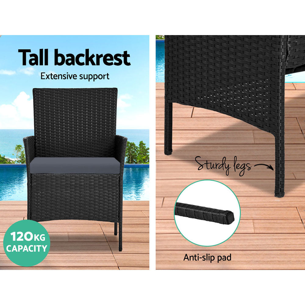 Gardeon 4 Seater Outdoor Sofa Set