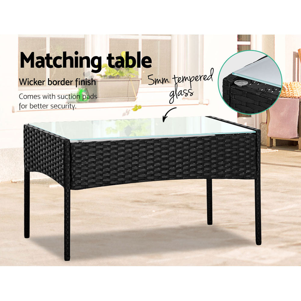Gardeon 4 Seater Outdoor Sofa Set