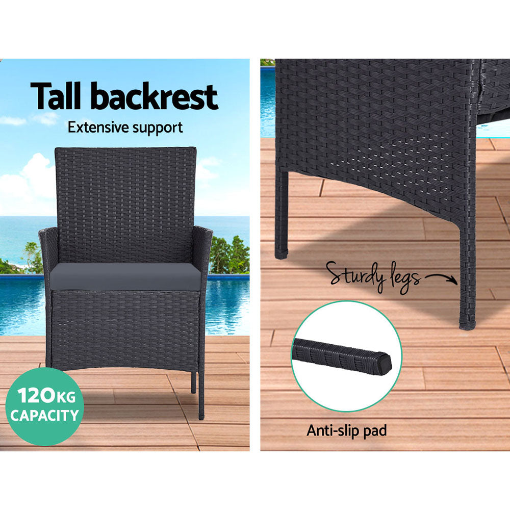 Gardeon 4 Seater Outdoor Sofa Set