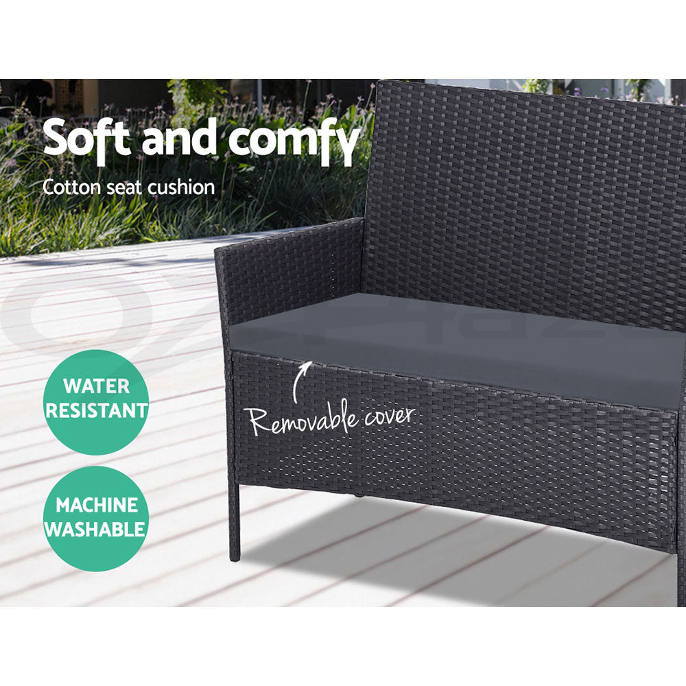 Gardeon 4 Seater Outdoor Sofa Set