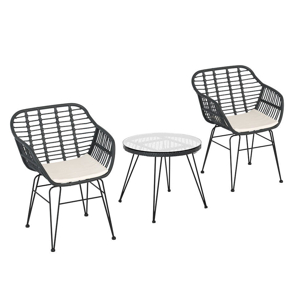 Gardeon 3 Piece Bistro Set