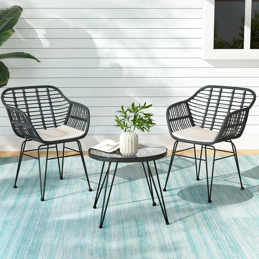 Gardeon 3 Piece Bistro Set
