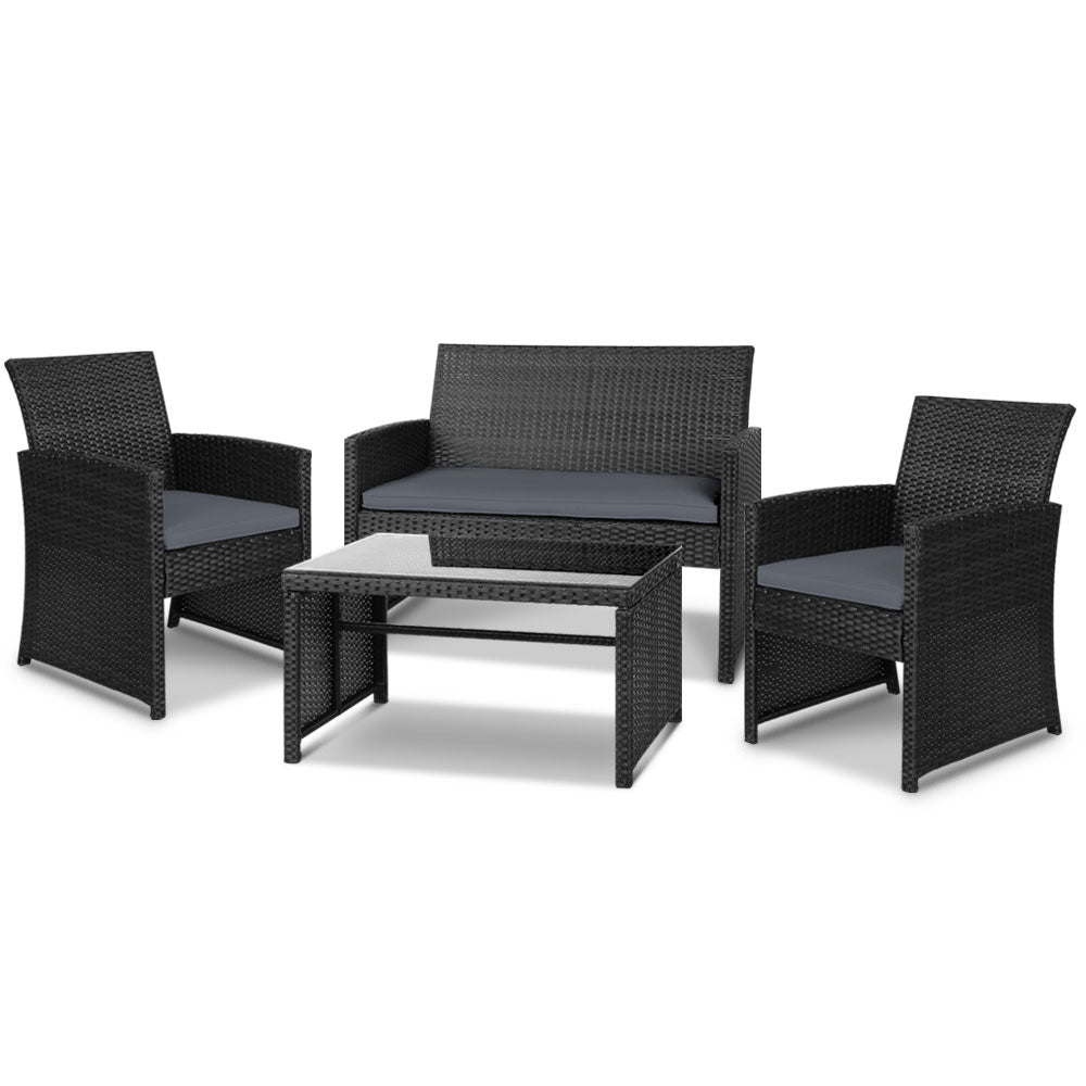 Gardeon 4 Piece Outdoor Sofa Set