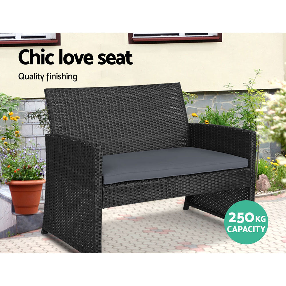 Gardeon 4 Piece Outdoor Sofa Set