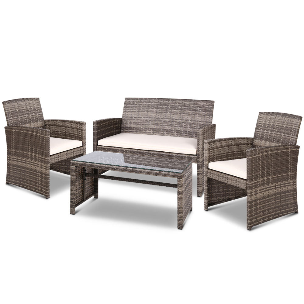 Gardeon 4 Piece Outdoor Sofa Set