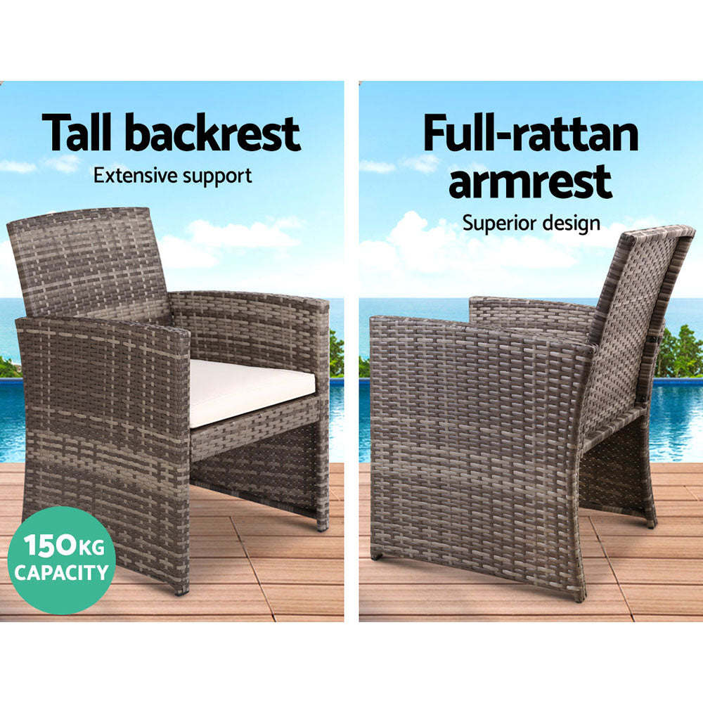 Gardeon 4 Piece Outdoor Sofa Set