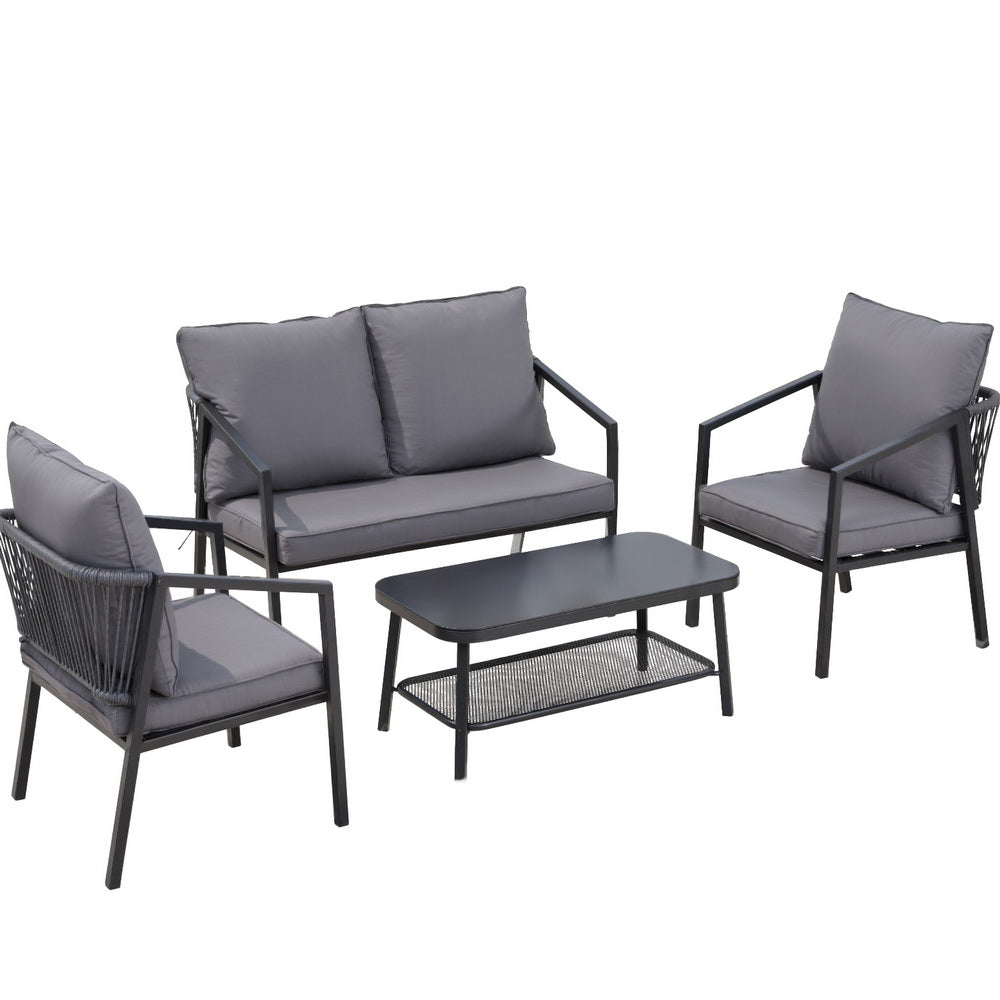 Gardeon 4 Seater Outdoor Sofa Set