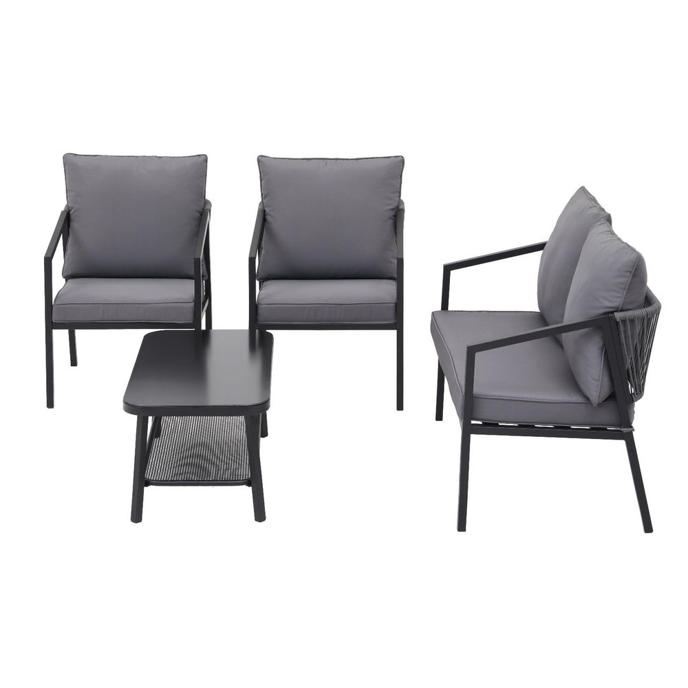 Gardeon 4 Seater Outdoor Sofa Set