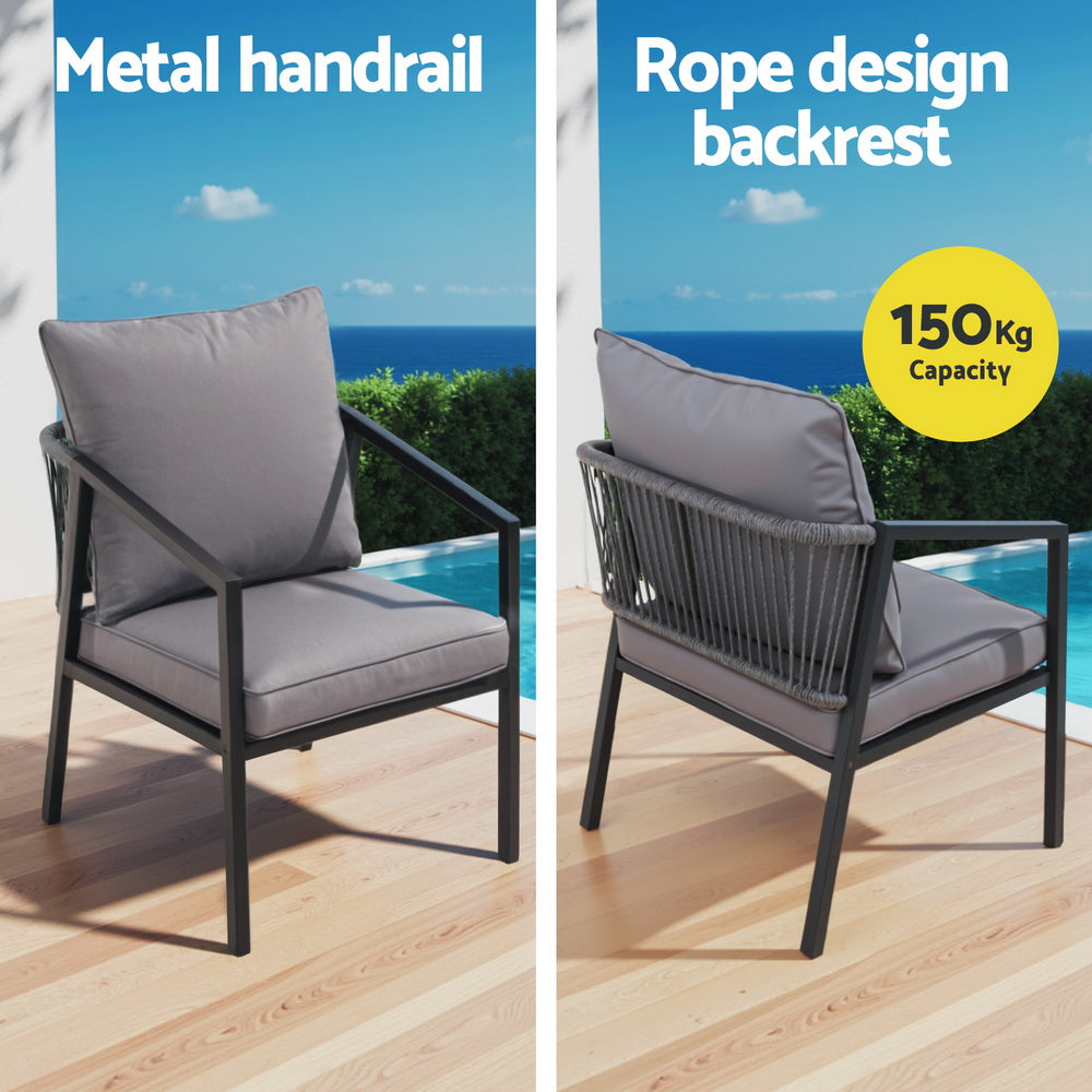 Gardeon 4 Seater Outdoor Sofa Set