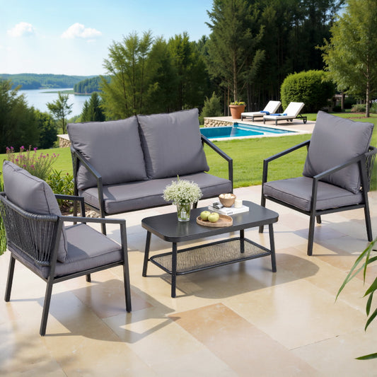 Gardeon 4 Seater Outdoor Sofa Set