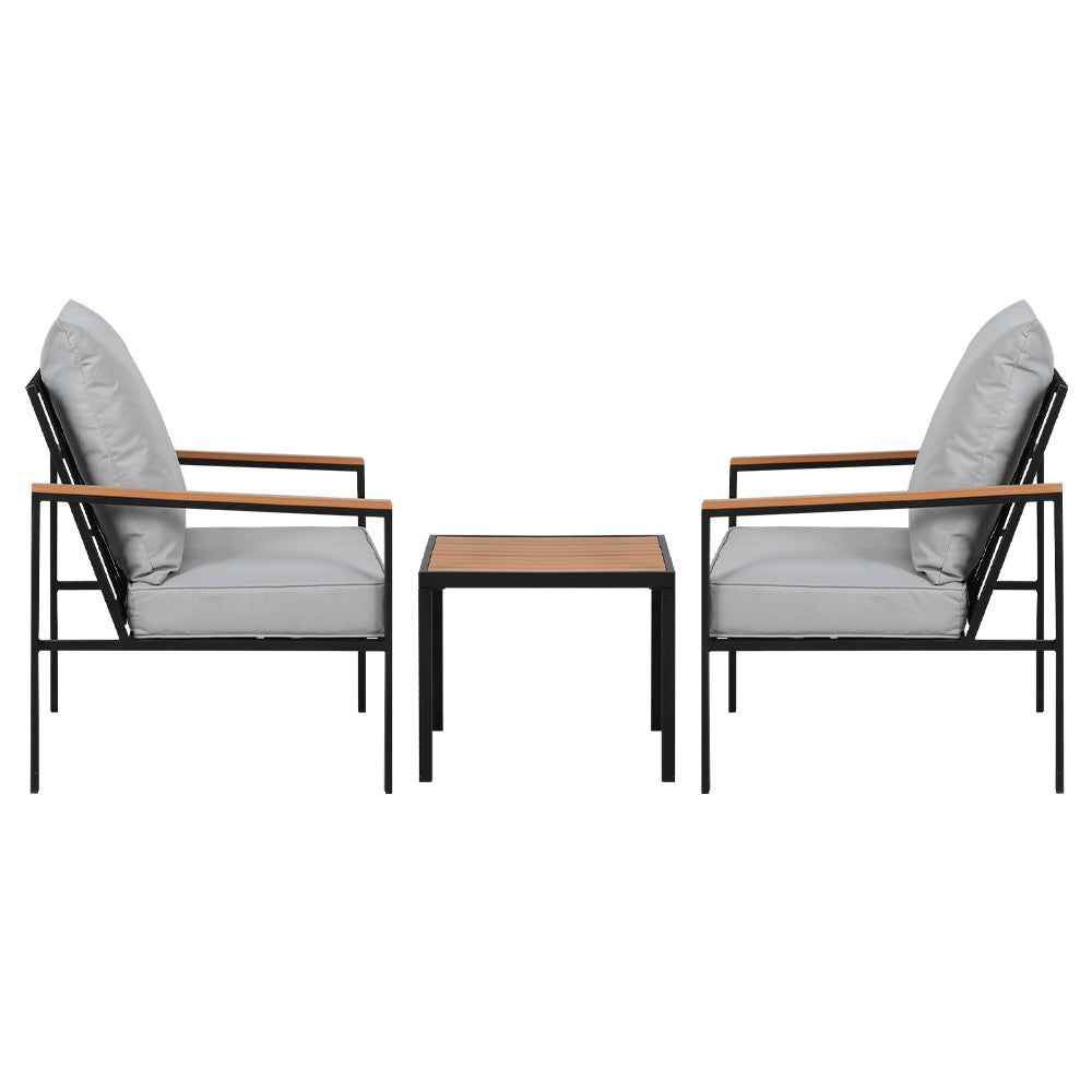 Gardeon 3 Piece Bistro Lounge Set