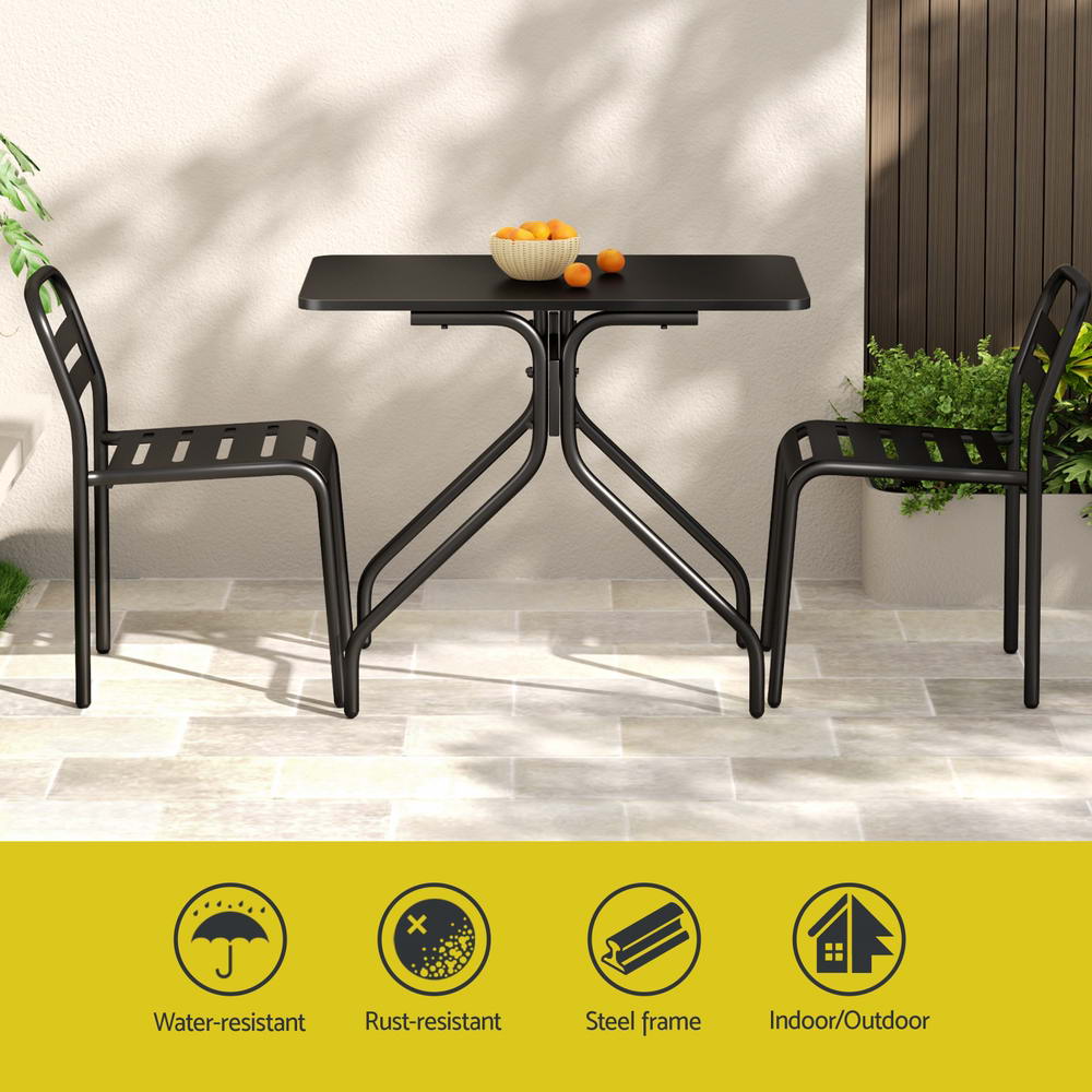 Gardeon 3 Piece Outdoor Bistro Set