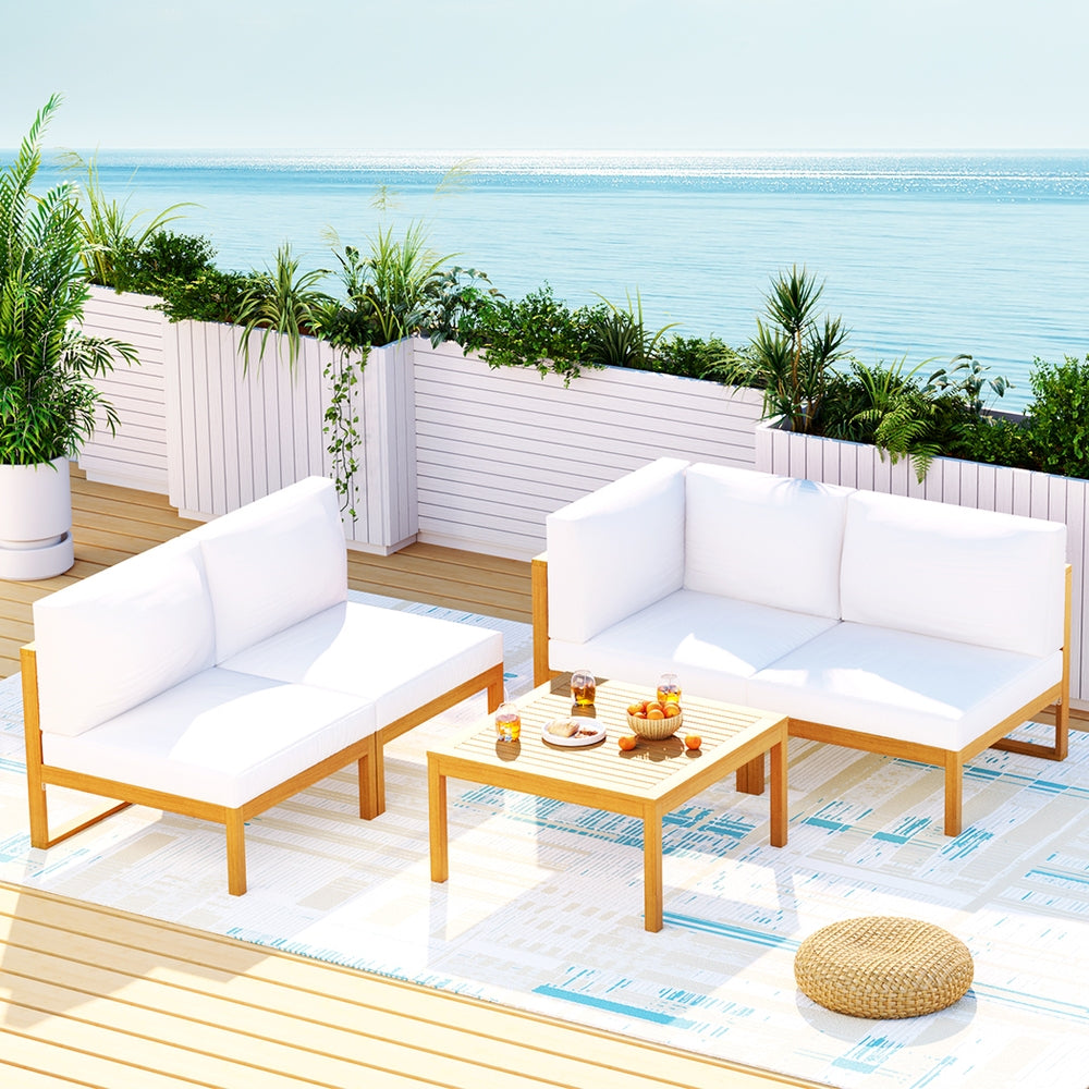 Gardeon 4 Seater Outdoor Sofa Set