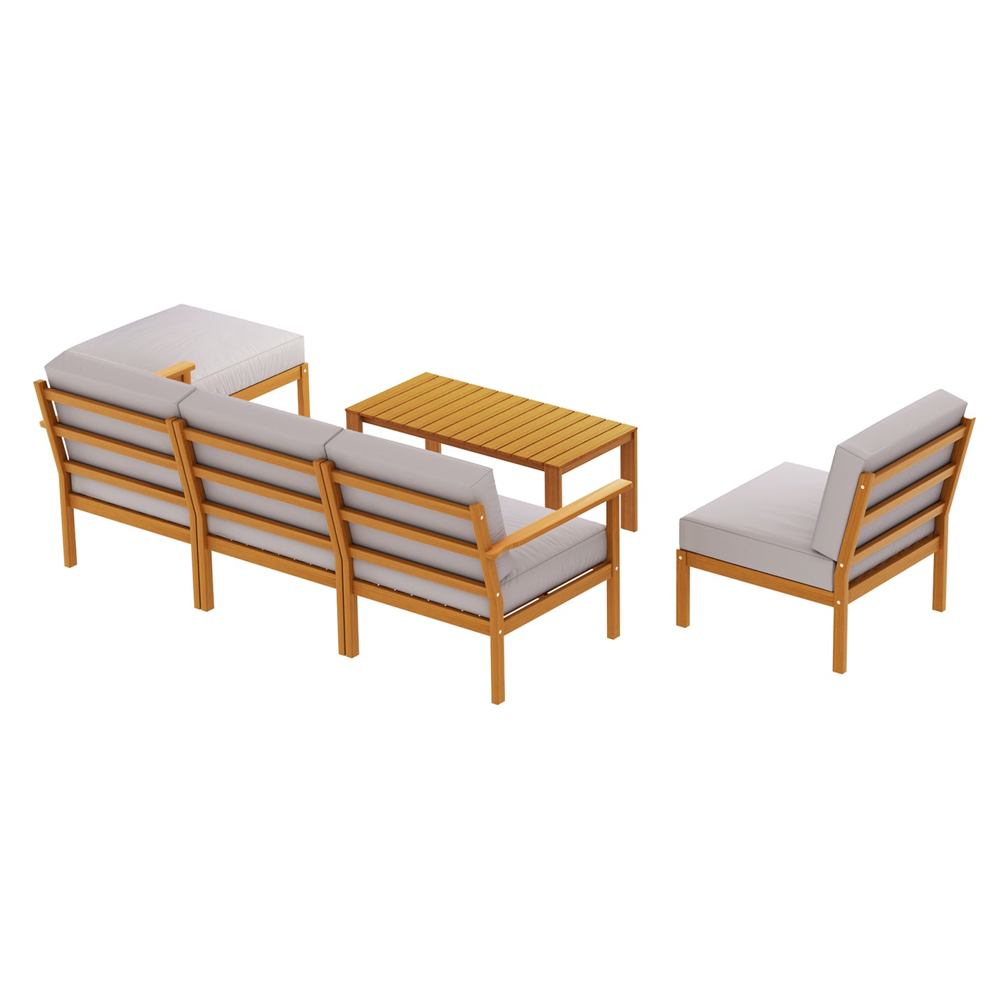 Gardeon 5 Seater Outdoor Sofa Set