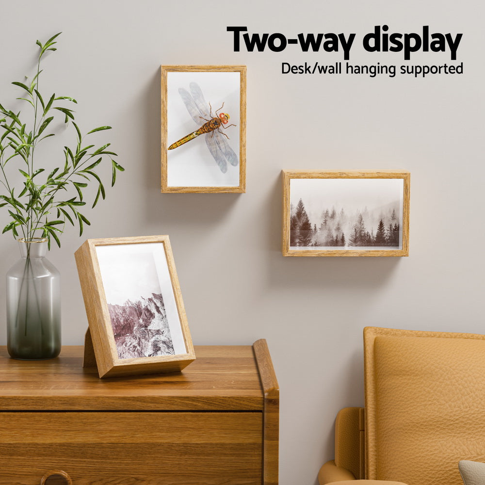 Artiss Set of 3 3D Photo Frames